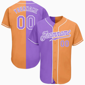 Maillot de baseball en polyester léger unisexe séchage rapide respirant uniformes imprimés de logo personnalisé vêtements de sport courts pour hommes - Product Image 5