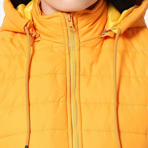 Custom 2024 OEM ODM Chaqueta de plumón de manga abullonada para mujer Chaqueta impermeable a prueba de viento de vuelo corto - Product Image 6