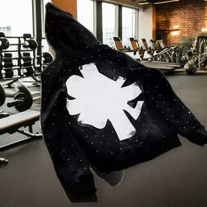 Conjunto de chándal con capucha y pantalones de chándal bordados de felpa francesa de alta calidad con logotipo personalizado zip up Acid Wash Sun faded chándal para hombre - Product Image 4