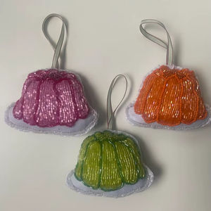 Breloque de sac en forme de papillon perlé à la main, porte-clés, breloque de sac en forme de papillon perlé à la main - Product Image 1