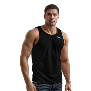 Camiseta sin Mangas Personalizada para Hombre 2025, Directo de Fábrica, 100% Algodón, Tejido de Punto, Informal, Transpirable, Ecológica, de Secado Rápido para Gimnasio - Product Image 3