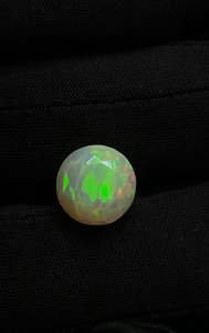 Gema de Ópalo Etíope Facetada de la Mejor Calidad con Cristal Redondo Auténtico para Sanación Espiritual y Creación de Joyas - Product Image 5