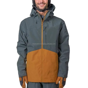 Fashion New High Quality Hooded <b>Thin</b> Snowboard <b>Waterproof</b> Windproof Canvas Quilted Winter <b>Jacket</b> for Men - Product Image 4