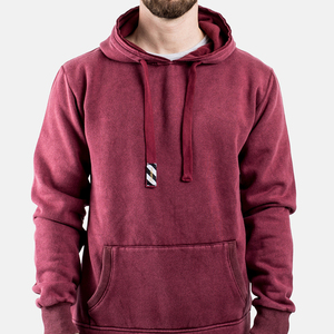 Best Sale High Quality <b>Pullover</b> <b>Men</b> Acid Wash Hoodie Winter Season Custom Printed Design 100% Cotton Solid Comfortable Fit - Product Image 6