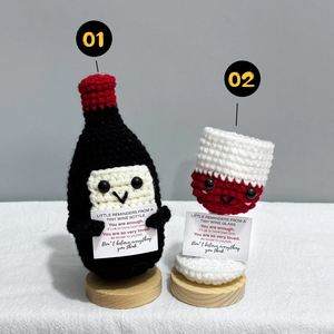 OEM Handmade Crochet Doll Energy Toy Emotional Love Crochet Courage <b>Present</b> Promotion Gift Keyring <b>Graduation</b> Christmas Gift - Product Image 3