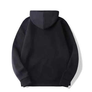 Sudadera con capucha y cremallera informal con estampado de corazones cromados, versión correcta personalizada - Product Image 6