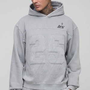 Style unique survêtements sur mesure pour hommes vêtements délavés à l'acide de couleur unie survêtements pour hommes à vendre - Product Image 3