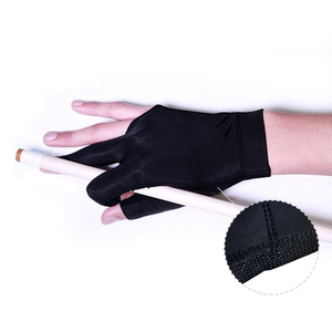 Look décontracté Gants de billard à trois doigts Meilleur tissu élégant Protection des mains Shooters Gants de billard respirants - Product Image 2