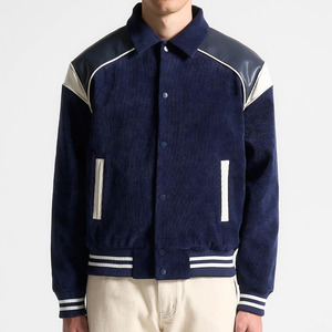 Chaqueta Universitaria para Hombre de Alta Calidad, Más Vendida, Informal, de Algodón Lavado y Felpa, Precio Económico al por Mayor - Product Image 3