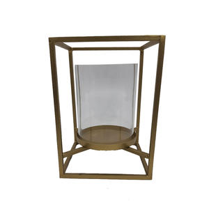 Vente chaude Métal Photophore Titulaire De Noël Décoratif Noir Couleur Pour La Maison De Mariage De Noël Éclairage De Table Décor À La Main - Product Image 2