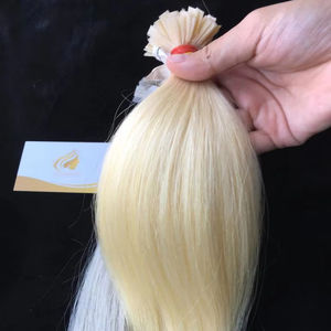 Italiano Nano Keratin Tips Remy Extensiones de cabello vietnamita Cutícula alineada Cabello crudo World Wide Shipping-MOQ 300 Gramos - Product Image 1
