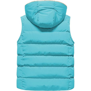 Nuevas chaquetas de chaleco de color único de calidad superior 2025 con cuello levantado, chaquetas calentadoras de cuerpo de invierno hinchadas - Product Image 2