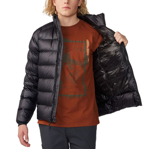 Veste en duvet d'extérieur pour homme Veste en duvet de canard confortable et rembourrée pour l'hiver - Product Image 2