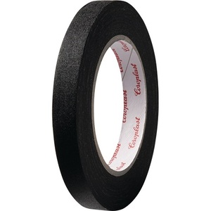 COROPLAST 800 Black Fabric Adhesive Tape <b>25m</b> Length 19mm Width 1 Roll of Textile & Fabric Crafts - Product Image 1