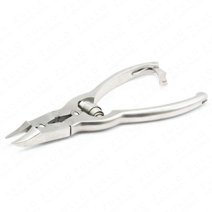 Cortauñas de Podología de Acero Inoxidable de Alta Calidad con Bloqueo de Barril y Mango con Resorte para el Cuidado de Uñas de Dedos de Manos y Pies - Product Image 4