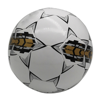 Balón de Fútbol de Cuero/PU Transpirable y Ecológico de la Mejor Calidad, con Diseños Personalizados y Logotipos de 32 Países, Cosido a Máquina, Duradero