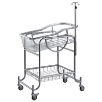 Lit de transport médical pour nourrissons, civière, mobilier pour bébés, berceau, lit de bébé, marque MTR, tube en acier laminé à froid, 82x79x45cm