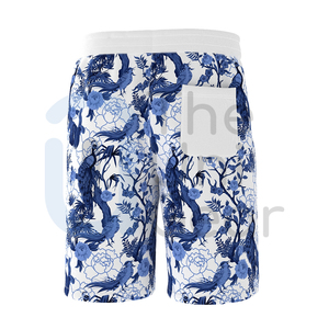 Short de basket-ball personnalisé pour hommes, nouveauté, ensemble de shorts pour hommes avec fermeture à cordon respirant et motif solide, OEM, vente en gros - Product Image 4