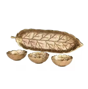 Llamativos cuencos para servir ensaladas chapados en plata, atractivo diseño de lujo para decoración de mesa y platos para servir y uso de presentación - Product Image 2