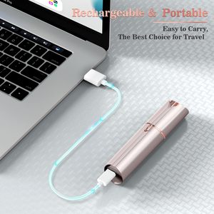 Afeitadora Eléctrica USB para Mujer, Depilación Corporal y Facial sin Dolor con Luz LED - Product Image 2