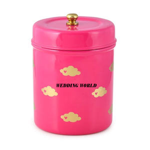 โถใส่ลูกกวาดรูปทรงกลมสำหรับตกแต่งโต๊ะโถผลไม้แห้งแบบคลาสสิก - Product Image 1