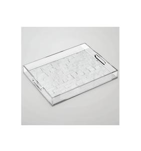 ถาดอะคริลิคให้บริการอาหารถาดอะคริลิคสำหรับโรงแรมถาดเสิร์ฟอาหาร - Product Image 4