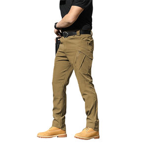 Prix de gros – Nouveau design de jeans déchirés pour hommes, pantalon stretch de qualité supérieure, pantalon cargo skinny délavé pour hommes - Product Image 3