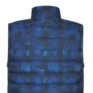 Gilets de randonnée chauds pour hommes, légers, col montant, vêtements d'extérieur, gilet matelassé, veste sans manches zippée, gilet d'hiver - Product Image 5