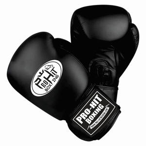 Guantes de boxeo y MMA de cuero PU con logotipo personalizado profesional Unisex, ropa de entrenamiento con empuñaduras de mano, Sparring apto para artes marciales - Product Image 2