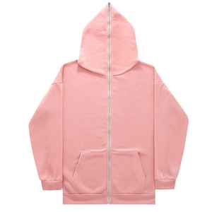 Hommes Casual Long Zip Up Hoodies Streetwear Sweat À Capuche Avec Poches Mode Zipper Veste Broderie Personnalisée En Gros - Product Image 6