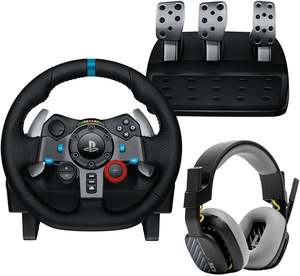 Authentic New Logitecs G29 Driving Force <b>Racing</b> <b>Wheel</b> Pedals Connectivity Portable Design 2.1 Surround Sound - Product Image 4