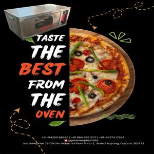 Commercial Cooking Equipment Stainless Steel Electric & Gas Pizza <b>Oven</b> - Product Image 2