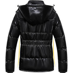 Chaqueta Acolchada Moderna para Mujer, Tejido Transpirable, Resistente al Viento, Aislante, Cuello Alto, Tinte Liso - Product Image 2