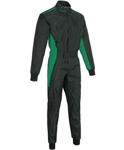 Venta caliente traje de carreras hecho a medida de alta calidad elegante bordado Top Kart trajes de carreras con logotipo personalizado bordado - Product Image 1