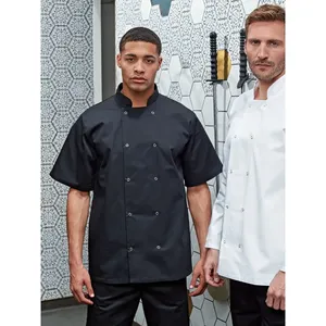 Studded Front <b>Chef</b> <b>Jacket</b> Cooking Tools for Professional Kitchen Merchandising - Product Image 2