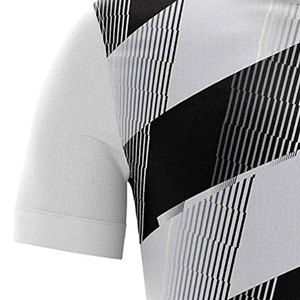 Maillot de football professionnel de style hip-hop au design vintage du fabricant, 100 % polyester respirant à séchage rapide, service OEM inclus - Product Image 4