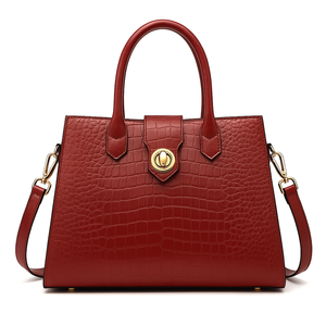 Toptan çok yönlü çanta 2025 yeni yaz moda büyük kapasiteli orta yaşlı bayanlar hakiki deri anne çanta - Product Image 1