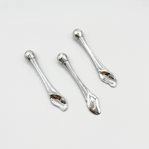 Maßgefertigter Zinklegierungs-Augencreme-Massager mit T-förmigem Doppelend-Applikator zur Förderung der Absorption und Straffung; Schönheitsgerät - Product Image 3