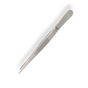 Fórceps de pulgar hechos en Pakistán más vendidos, fórceps de disección con punta dentada de 2cm, tejidos de agarre, instrumentos médicos de hueso - Product Image 3