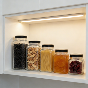 Pot en verre avec couvercle en fer blanc noir pour <span class=keywords><strong>confiture</strong></span> <span class=keywords><strong>maison</strong></span>, sauce, miel et emballage alimentaire - Product Image 6