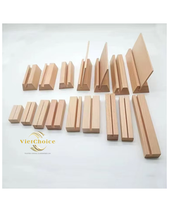 Porta Menús de Madera Maciza Natural, Elegante, Resistente y de Alta Calidad, Cajas de Madera Hechas a Mano con Grabado Personalizado - Product Image 3