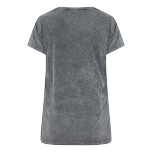 เสื้อยืดผ้าซักลายกรดไซส์ใหญ่พิเศษสำหรับผู้หญิงพิมพ์สกรีนลายตามสั่งสำหรับวัยรุ่นขนาดพิเศษ - Product Image 4