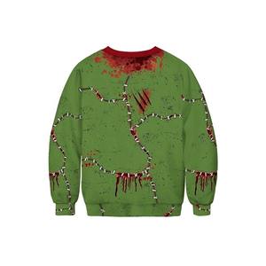 Sudadera de Hombre de Corte Regular con Gráfico de Letras Bordadas, Manga Larga, Cuello Redondo, Tinte Liso para la Temporada de Invierno - Product Image 6