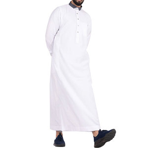 High Quality Men's Jubba New Design <b>Islamic</b> Fashionable <b>Clothing</b> for Adults Direct Factory Custom Logo Wholesale Price - Product Image 2