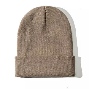 New Arrival <b>Winter</b> Warm Breathable Waterproof Unisex Adjustable Jacquard Beanie <b>Caps</b> with Custom Logo OEM Design - Product Image 2
