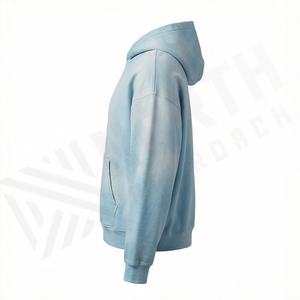 Sweat-shirts d'hiver coupe-vent en coton 100% écologique de qualité supérieure, design OEM, couleur personnalisée, prix bas, vente en gros 2025 - Product Image 3