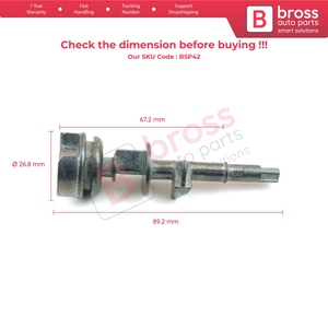 Tige de cylindre de serrure de contact au volant BSP42 pour BMW Série 3 E46 1997-2005 - Product Image 5