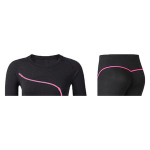 บราเล่นกีฬาแฟชั่นสไตล์ลำลองอัจฉริยะบราออกกำลังกายผ้าสแปนเด็กซ์/ ไนลอนระบายอากาศได้ดีโลโก้ด้านหน้าแบบเรียบง่าย - Product Image 3