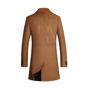 Abrigos Largos para Hombre de Suministro Directo de Fábrica, MOQ Bajo, Diseño Personalizado Más Vendido - Product Image 2