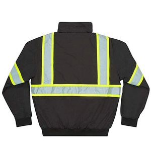 Logo personnalisé veste de travail en plein air pour les hommes de sécurité industrielle uniforme de protection durable manteau professionnel - Product Image 4